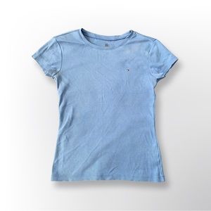 Tommy Hilfiger Tee, Powder Blue, Small